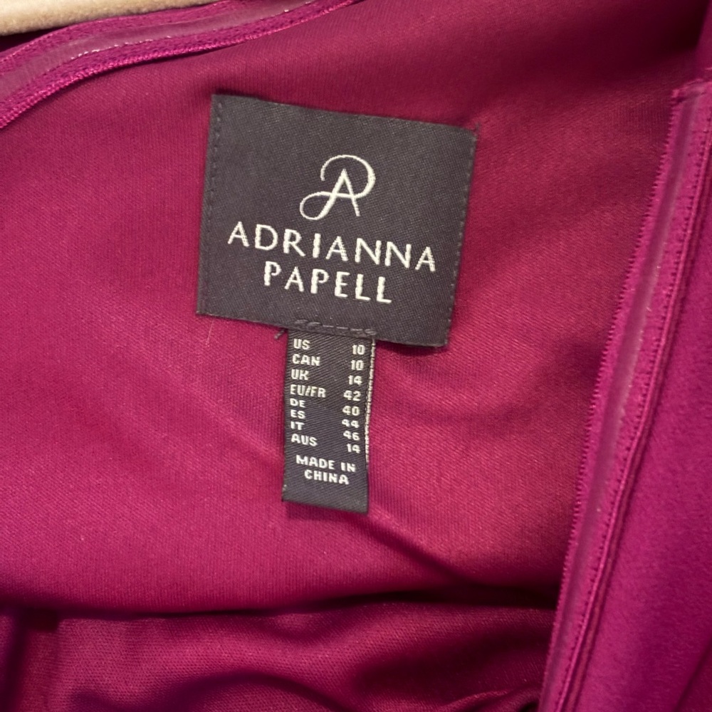 Adrianna Papell Pink Wide Leg Jumpsuit - Picture 4 of 4